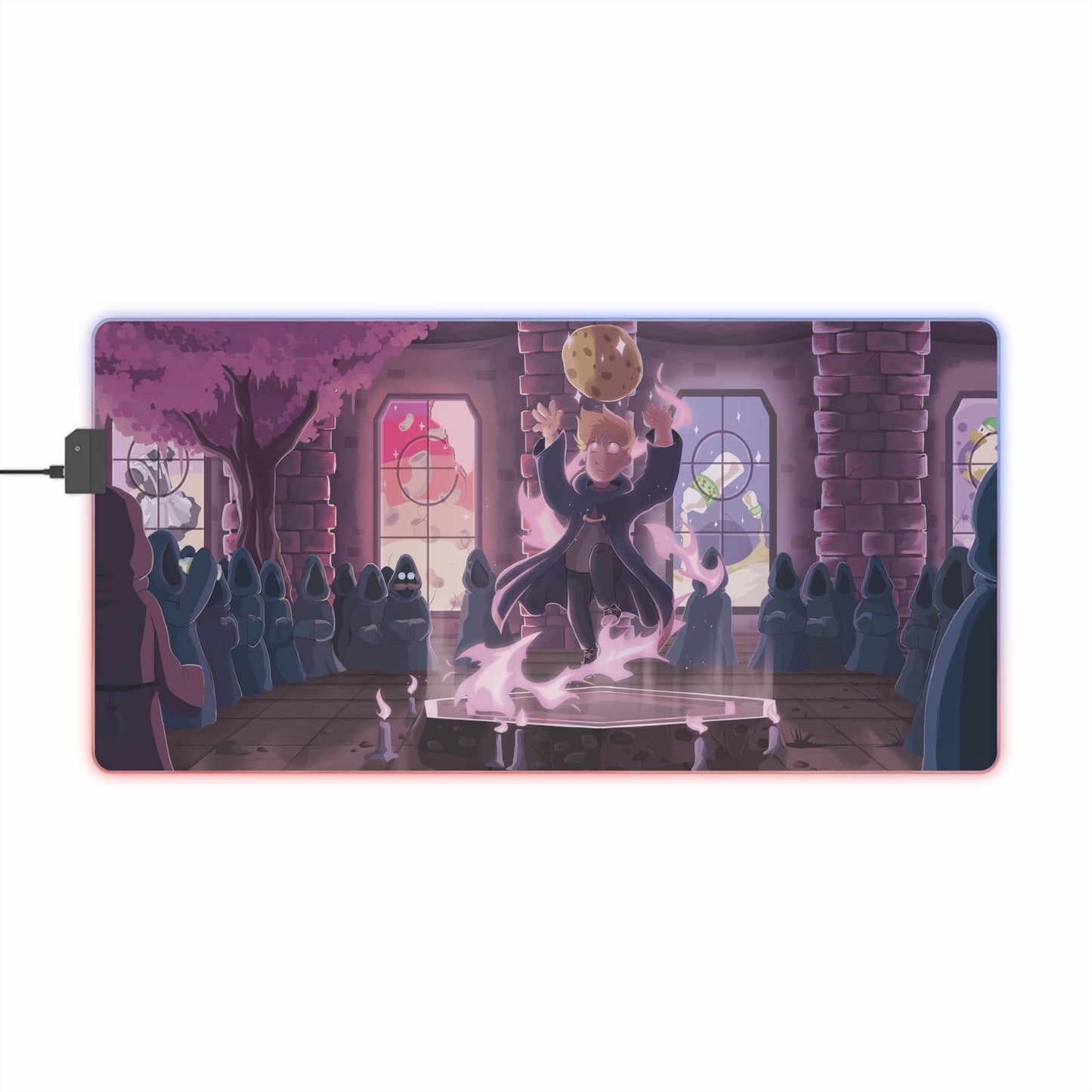 Keksienpalvojat - LED Hiirimatto