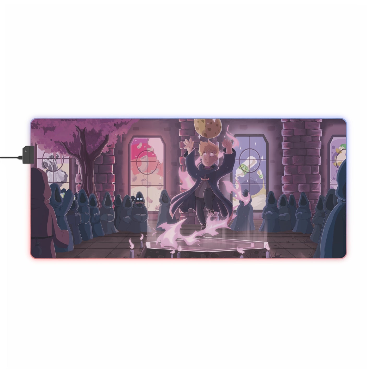 Keksienpalvojat - LED Hiirimatto