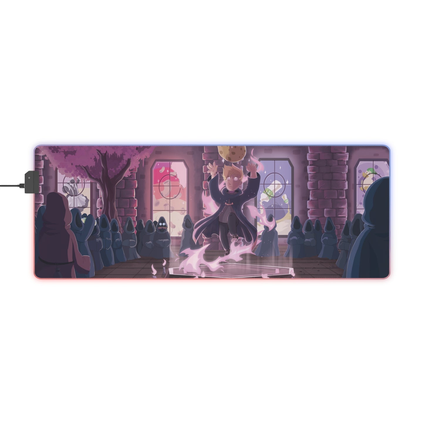 Keksienpalvojat - LED Hiirimatto