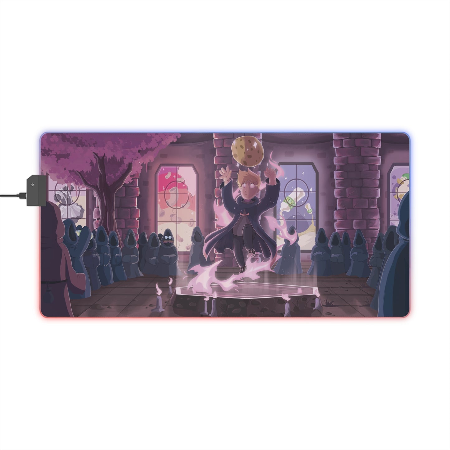 Keksienpalvojat - LED Hiirimatto